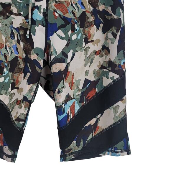 Free People Movement Long Line Multi Color Shorts Leggings Medium - Picture 2 of 5